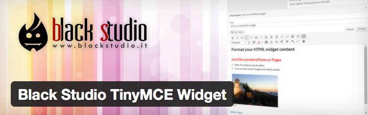 Black Studio TinyMCE Widget — WordPress Plugins 2016-05-25 10-18-33