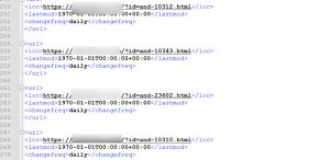 ワードプレスでGoogleの検索結果が作った覚えのないページで埋め尽くされている場合サイトマップが改ざんされているからかもしれません